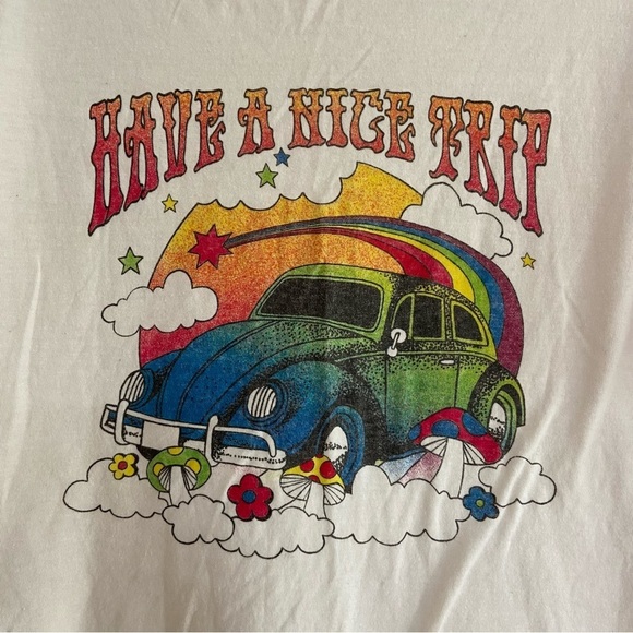 Have A Nice Trip 100% Cotton T-Shirt From Cannabox Size Large - Picture 2 of 5
